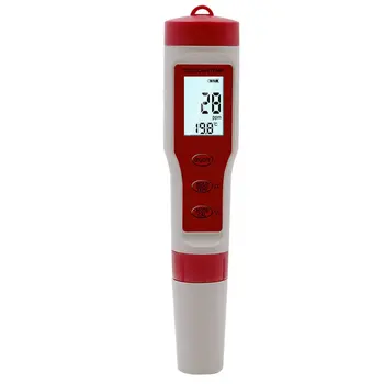 TDS / PH / EC three-in-one multifunctional water quality detector ATC function Automatic temperature compensation water 1 pcs
TDS / PH / EC three-in-one multifunctional water quality detector ATC function Automatic temperature compensation water 1 pcs