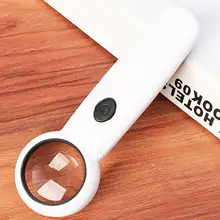 37mm 11X Magnifier Portable Currency Detector ABS Handheld LED Magnifying Glass for Repair Magnifier Currency Detector Magnifyin
37mm 11X Magnifier Portable Currency Detector ABS Handheld LED Magnifying Glass for Repair Magnifier Currency Detector Magnifyin