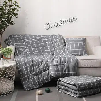 Air-conditioning Blanket Soft Breathable Throw Blankets Plaid Cushion Comforter 2 In 1 Quilt Pillow Portable For Travel Office
Air-conditioning Blanket Soft Breathable Throw Blankets Plaid Cushion Comforter 2 In 1 Quilt Pillow Portable For Travel Office