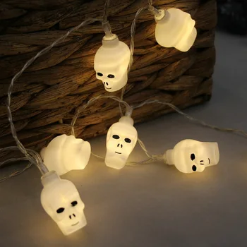 2.5/5M 10/20Leds Skull Decorative String Lights Halloween Fairy Lights Battery Operated for Garden Party Festival Indoor Outdoor
2.5/5M 10/20Leds Skull Decorative String Lights Halloween Fairy Lights Battery Operated for Garden Party Festival Indoor Outdoor