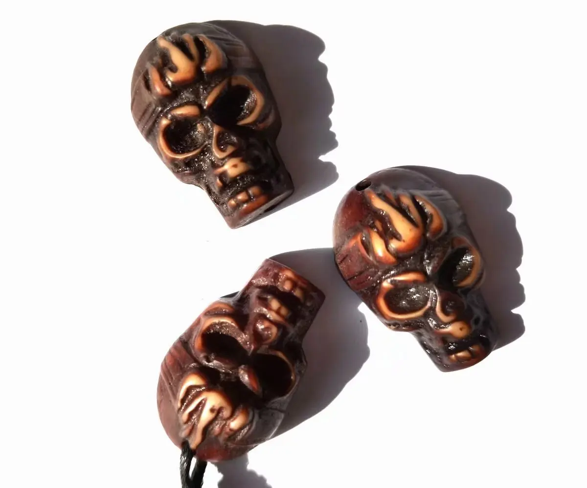12 pcs Resin Skeleton Skull Pendant Necklaces Vintage Gothic Choker Biker Women Men Jewelry Gift Party Decor
12 pcs Resin Skeleton Skull Pendant Necklaces Vintage Gothic Choker Biker Women Men Jewelry Gift Party Decor