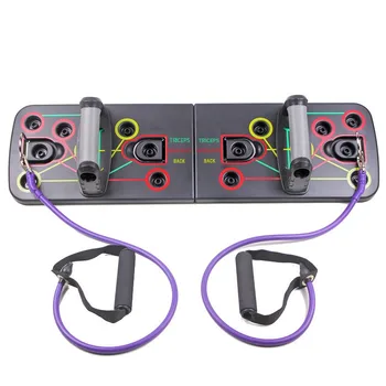 Foldable Body Building Push Up Rack Board Fitness Comprehensive Exercise Push-up Stand For GYM Body Training
Foldable Body Building Push Up Rack Board Fitness Comprehensive Exercise Push-up Stand For GYM Body Training