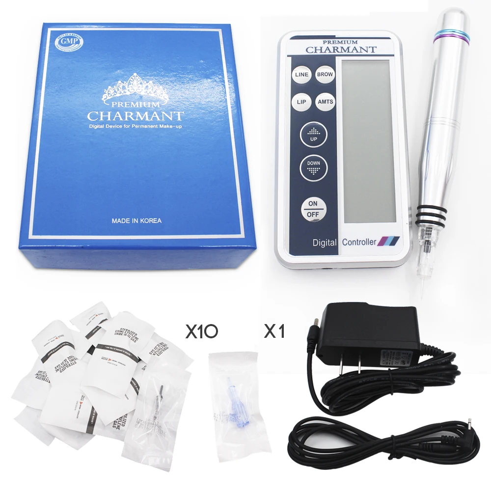 Tattoo Kit Permanent Tattoo Machine Kit Digital Lip/Eyebrow Tattoo Pen Gun Permanent Makeup Machine Kis Cartridge Needle
Tattoo Kit Permanent Tattoo Machine Kit Digital Lip/Eyebrow Tattoo Pen Gun Permanent Makeup Machine Kis Cartridge Needle