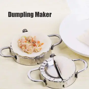 New Dumpling Maker 2 PCS Stainless Steel Dumpling Mold and Dough Press for Home Kitchen,Stainless Steel Dough Press Dumpling Pie
New Dumpling Maker 2 PCS Stainless Steel Dumpling Mold and Dough Press for Home Kitchen,Stainless Steel Dough Press Dumpling Pie