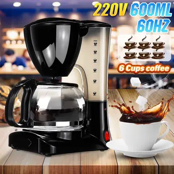 Becornce 220V 650W 6Cups Mini Electric Household Drip-type Coffee Machine American Coffee Tea Machine Coffee Maker For Home Shop
Becornce 220V 650W 6Cups Mini Electric Household Drip-type Coffee Machine American Coffee Tea Machine Coffee Maker For Home Shop
