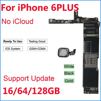 Original for iPhone 6 Plus Motherboard Touch ID Fingerprint Clean IMEI iCloud Unlocked Logic boards 16GB/ 64GB
Original for iPhone 6 Plus Motherboard Touch ID Fingerprint Clean IMEI iCloud Unlocked Logic boards 16GB/ 64GB