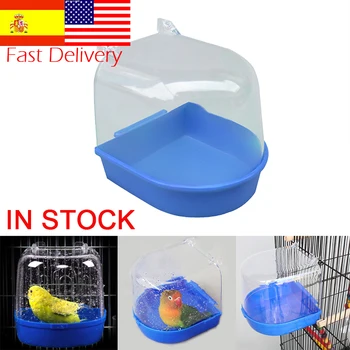 1Pc Plastic Bird Water Bath Box Bathtub Parrot For Parakeet Lovebird Bird Pet Cage Hanging Bowl Parakeet Birdbath Dropshipping
1Pc Plastic Bird Water Bath Box Bathtub Parrot For Parakeet Lovebird Bird Pet Cage Hanging Bowl Parakeet Birdbath Dropshipping