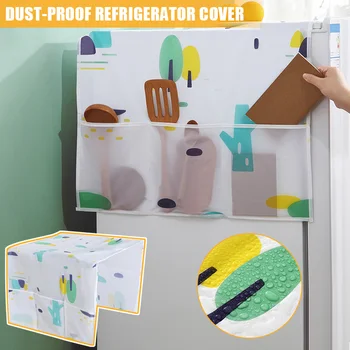 1/2pcs Dustproof Mat for Home Appliances Fridge Washing Machine Dust Cover with Storage Pockets UD88
1/2pcs Dustproof Mat for Home Appliances Fridge Washing Machine Dust Cover with Storage Pockets UD88