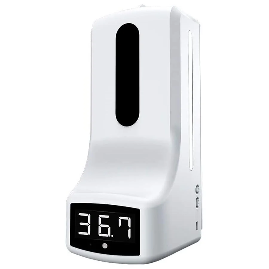 2 In 1 Automatic Liquid Soap Dispenser Infrared Thermometer Temperature Measurement Touchless Hands-Washing-Free Wall-Mounted
2 In 1 Automatic Liquid Soap Dispenser Infrared Thermometer Temperature Measurement Touchless Hands-Washing-Free Wall-Mounted
