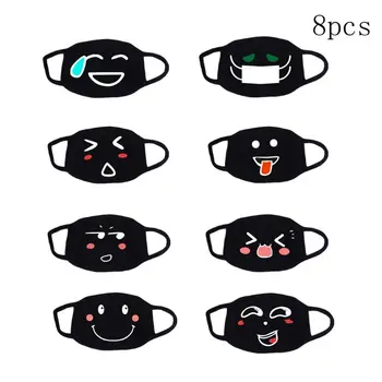 8 Pcs Cute Expression Print Soft Cotton Dust Mask for Adult Children Reusable Face Cover Dustproof Washing Machine
8 Pcs Cute Expression Print Soft Cotton Dust Mask for Adult Children Reusable Face Cover Dustproof Washing Machine