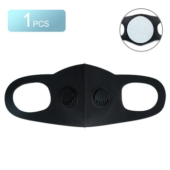 1pcs Face Mask with Breathable Valve Anti Splash Reusable Mask Filters Pad Washable Anti Dust Windproof Mouth Protective Cover
1pcs Face Mask with Breathable Valve Anti Splash Reusable Mask Filters Pad Washable Anti Dust Windproof Mouth Protective Cover