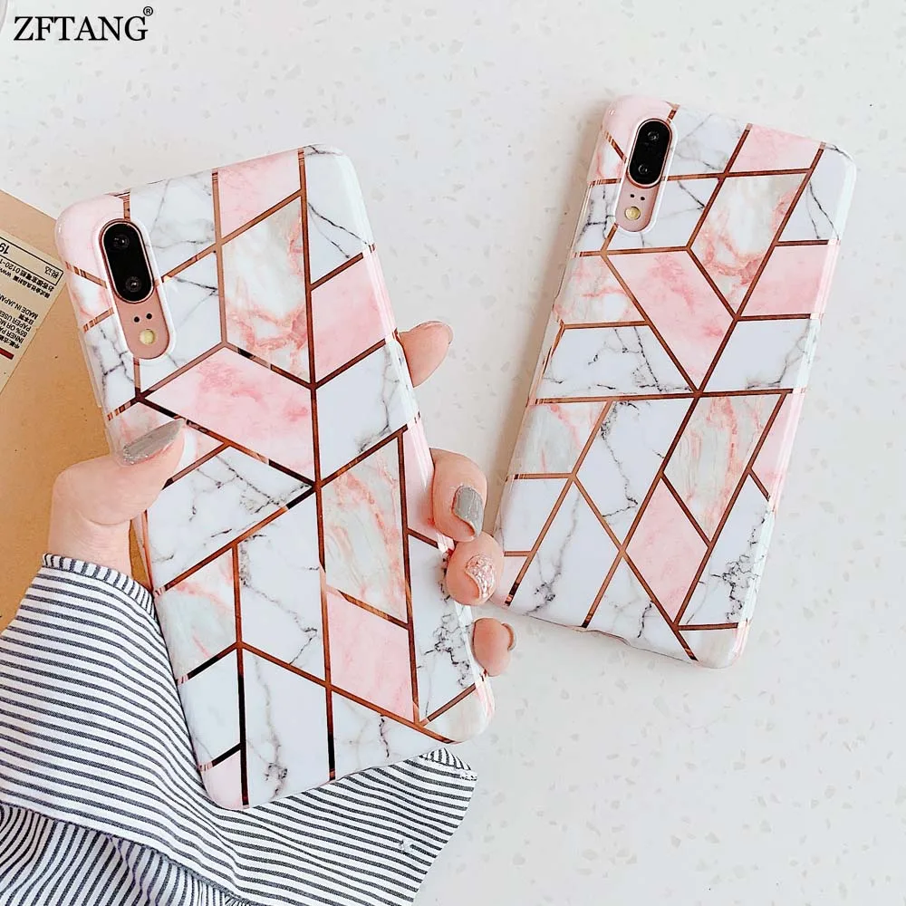 Electroplating Geometric Marble Phone Case For Huawei P30 Pro P20 Lite Mate 20 30 Lite P20 Pro Case Silicone Soft TPU Back Cover
Electroplating Geometric Marble Phone Case For Huawei P30 Pro P20 Lite Mate 20 30 Lite P20 Pro Case Silicone Soft TPU Back Cover