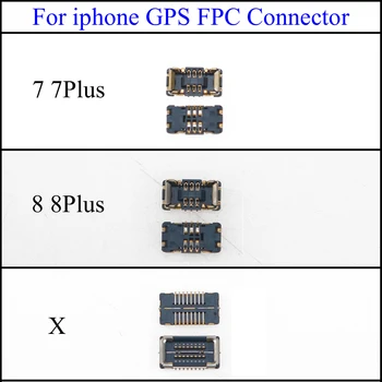 

YuXi for iPhone 7 7G Plus 7Plus 8 8G Plus 8Plus X GPS Antenna FPC Connector Wifi Contact Clip On Mainboard