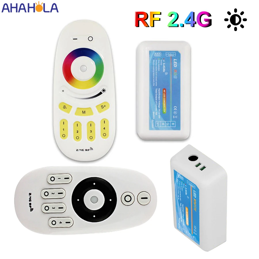 Touch 2.4G IR Remote Control Led Controller 12v 144W 24V 288W RGBW Rgb Controller Dimmer for Led Tape Controlador
Touch 2.4G IR Remote Control Led Controller 12v 144W 24V 288W RGBW Rgb Controller Dimmer for Led Tape Controlador
