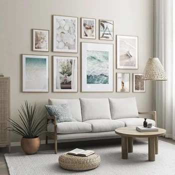 Summer Tropical Decoration Picture Scandinavian Ocean Beach Poster Shell Print Scenery Wall Art Canvas Painting Home Decor
Summer Tropical Decoration Picture Scandinavian Ocean Beach Poster Shell Print Scenery Wall Art Canvas Painting Home Decor
