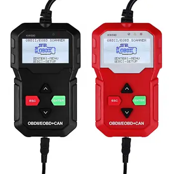 KW590 Car Diagnostic Tool OBDII CAN Scanner Code Reader Detector Instrument automobile accessories
KW590 Car Diagnostic Tool OBDII CAN Scanner Code Reader Detector Instrument automobile accessories