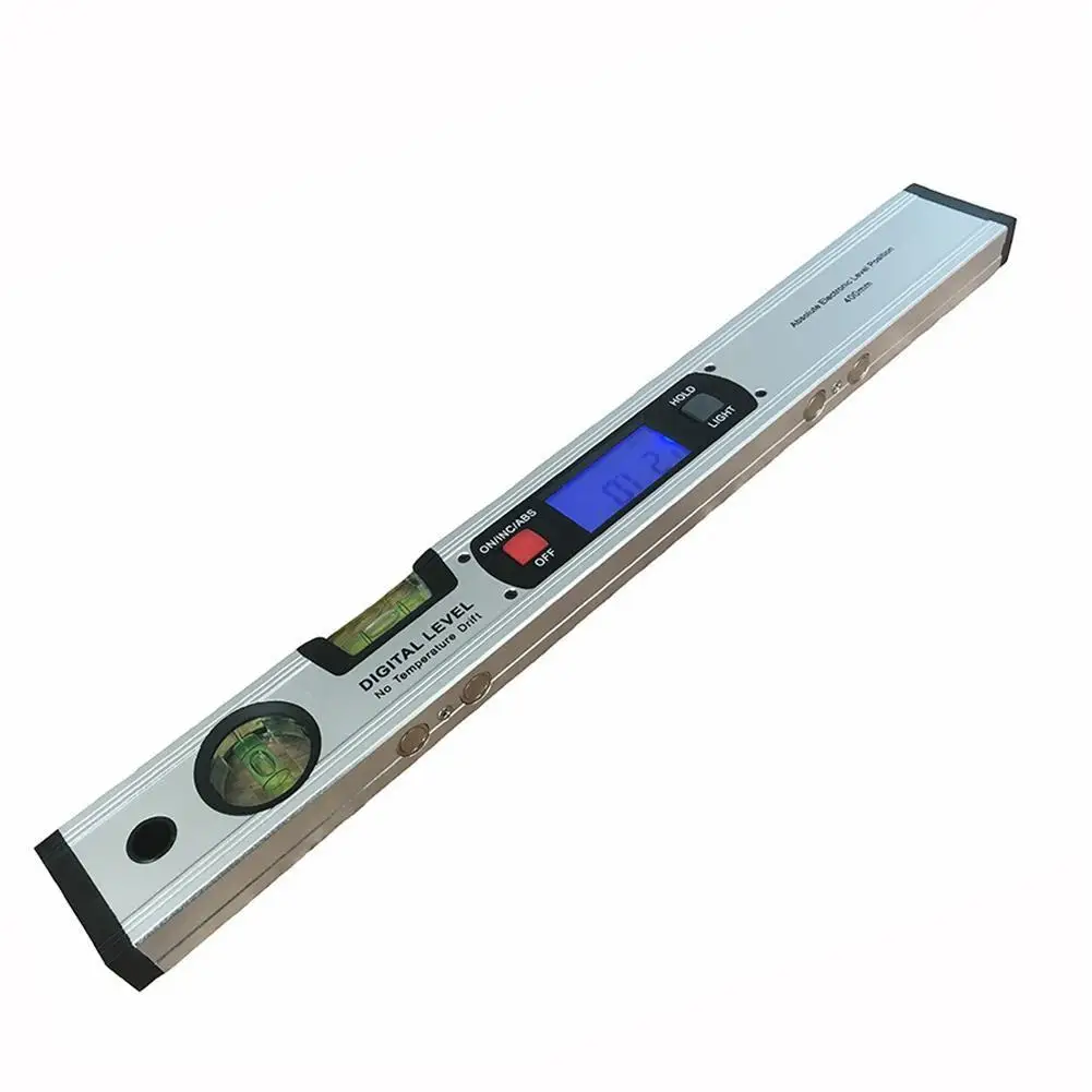 Digital Protractor Angle Finder Inclinometer Electronic Level 360 Degree with/without Magnets Level Angle Slope Test Ruler 400mm
Digital Protractor Angle Finder Inclinometer Electronic Level 360 Degree with/without Magnets Level Angle Slope Test Ruler 400mm