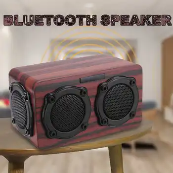 Wireless Wooden bluetooth4.2 Speaker Dual CH Subwoofer Stereo Hi-Fi FM Radio Portable Outdoor Londspeakers Bass Music Player
Wireless Wooden bluetooth4.2 Speaker Dual CH Subwoofer Stereo Hi-Fi FM Radio Portable Outdoor Londspeakers Bass Music Player