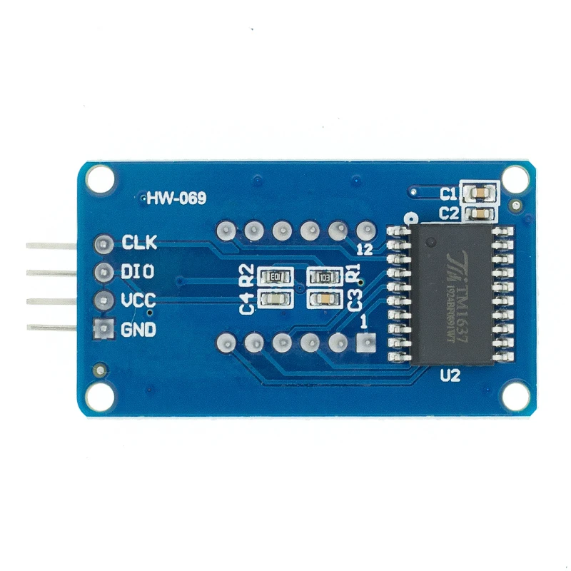Модуль цифросветодиодный светодиодного дисплея TM1637 1 шт. 4 бита для arduino 7