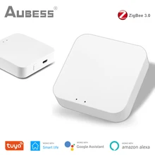 Tuya Zigbee 3.0 Gateway HUB Wireless Smart Home Bridge Smart Life Remote Control Zigbee Protocol Works With Alexa Google Home Tuya Zigbee 3.0 Gateway HUB Wireless Smart Home Bridge Smart Life Remote Control Zigbee Protocol Works With Alexa Google Home