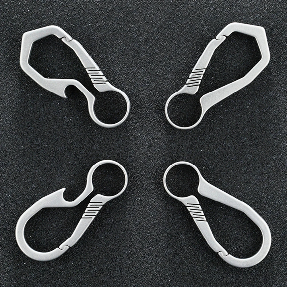 Outdoor Lightweight Titanium Key Chain Quick-release Key Ring Holder Ultra Lightweight EDC for Key Rings Holder Jewelry Men
Outdoor Lightweight Titanium Key Chain Quick-release Key Ring Holder Ultra Lightweight EDC for Key Rings Holder Jewelry Men