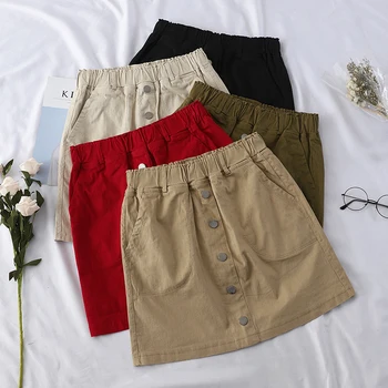 Heliar Button Front High Waist A Line Skirt Casual Skirt Female Pleated Autumn Mid Waist Summer Skirt Solid Casual Cotton A Line
Heliar Button Front High Waist A Line Skirt Casual Skirt Female Pleated Autumn Mid Waist Summer Skirt Solid Casual Cotton A Line
