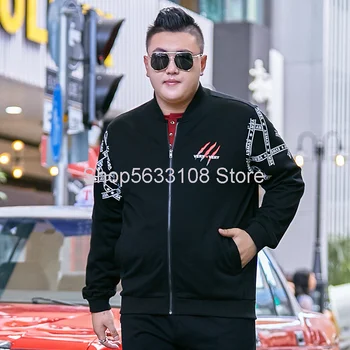 2020 Autumn Sweater Plus Fat Plus Size Trend Personality Printing Coat Super Fat Man Fat Leisure Cardigan Top
2020 Autumn Sweater Plus Fat Plus Size Trend Personality Printing Coat Super Fat Man Fat Leisure Cardigan Top