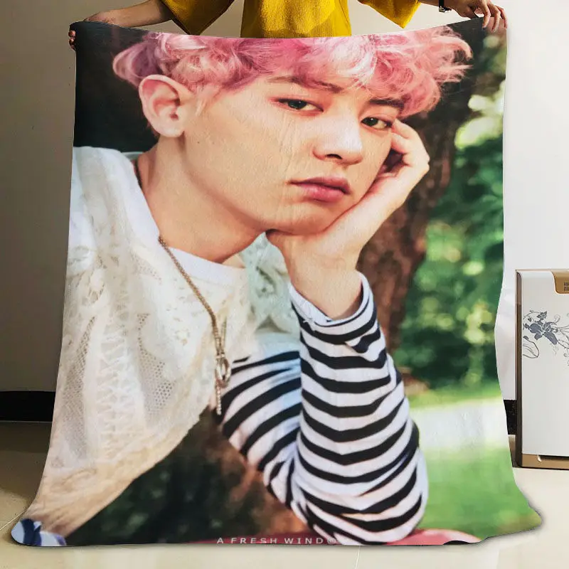 Фланелевое Одеяло для парка Chanyeol KPOP, специально разработанное одеяло, фланелевое одеяло для дивана, Прямая поставка
Фланелевое Одеяло для парка Chanyeol KPOP, специально разработанное одеяло, фланелевое одеяло для дивана, Прямая поставка