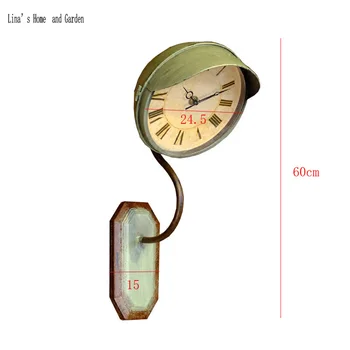 American Modern Antique Retro Wall Clock Metal Pow Patrol Hanging Wrought Iron Wall Clocks Wandklok Home Clock W 
American Modern Antique Retro Wall Clock Metal Pow Patrol Hanging Wrought Iron Wall Clocks Wandklok Home Clock W