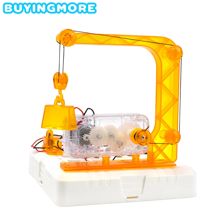 Electric Crane Model Kit Toys for Children Inventions Science Physical Experiment DIY Kit Assembling Educational Toys for Boys
Electric Crane Model Kit Toys for Children Inventions Science Physical Experiment DIY Kit Assembling Educational Toys for Boys