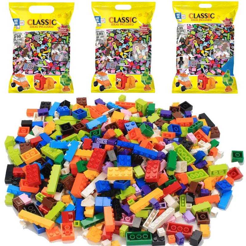 200-1200Pcs Pcs Bulk Designer DIY Fit Building Blocks City Creative Figure Bricks Educational Toys for Kid Girl Friends Creator
200-1200Pcs Pcs Bulk Designer DIY Fit Building Blocks City Creative Figure Bricks Educational Toys for Kid Girl Friends Creator