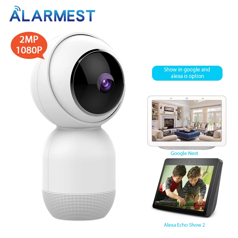 ALARMEST WiFi IP Camera 1080P Home Security WiFi Tuya Mini Camera Google/Alexa Tuya Smart life Auto-tracking Powered by Tuya
ALARMEST WiFi IP Camera 1080P Home Security WiFi Tuya Mini Camera Google/Alexa Tuya Smart life Auto-tracking Powered by Tuya