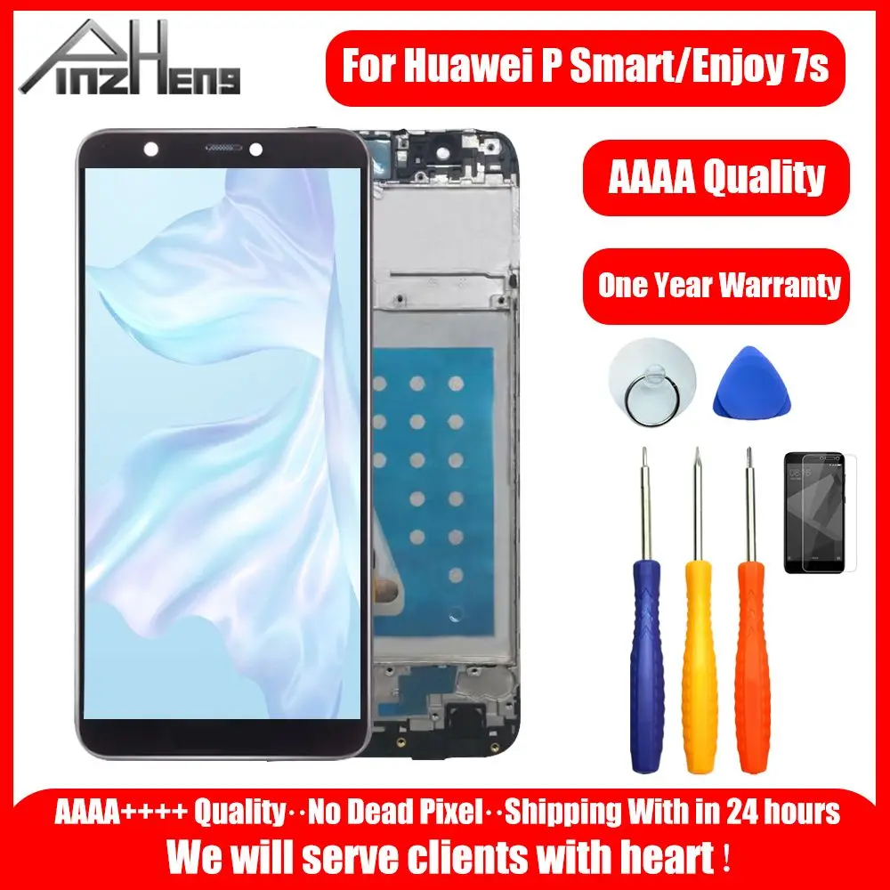 PINZHENG LCD For Huawei P Smart LCD Display Touch Screen Digitizer Assembly With Frame For Huawei Enjoy 7S LCDS FIG LX1 L21 L22
PINZHENG LCD For Huawei P Smart LCD Display Touch Screen Digitizer Assembly With Frame For Huawei Enjoy 7S LCDS FIG LX1 L21 L22