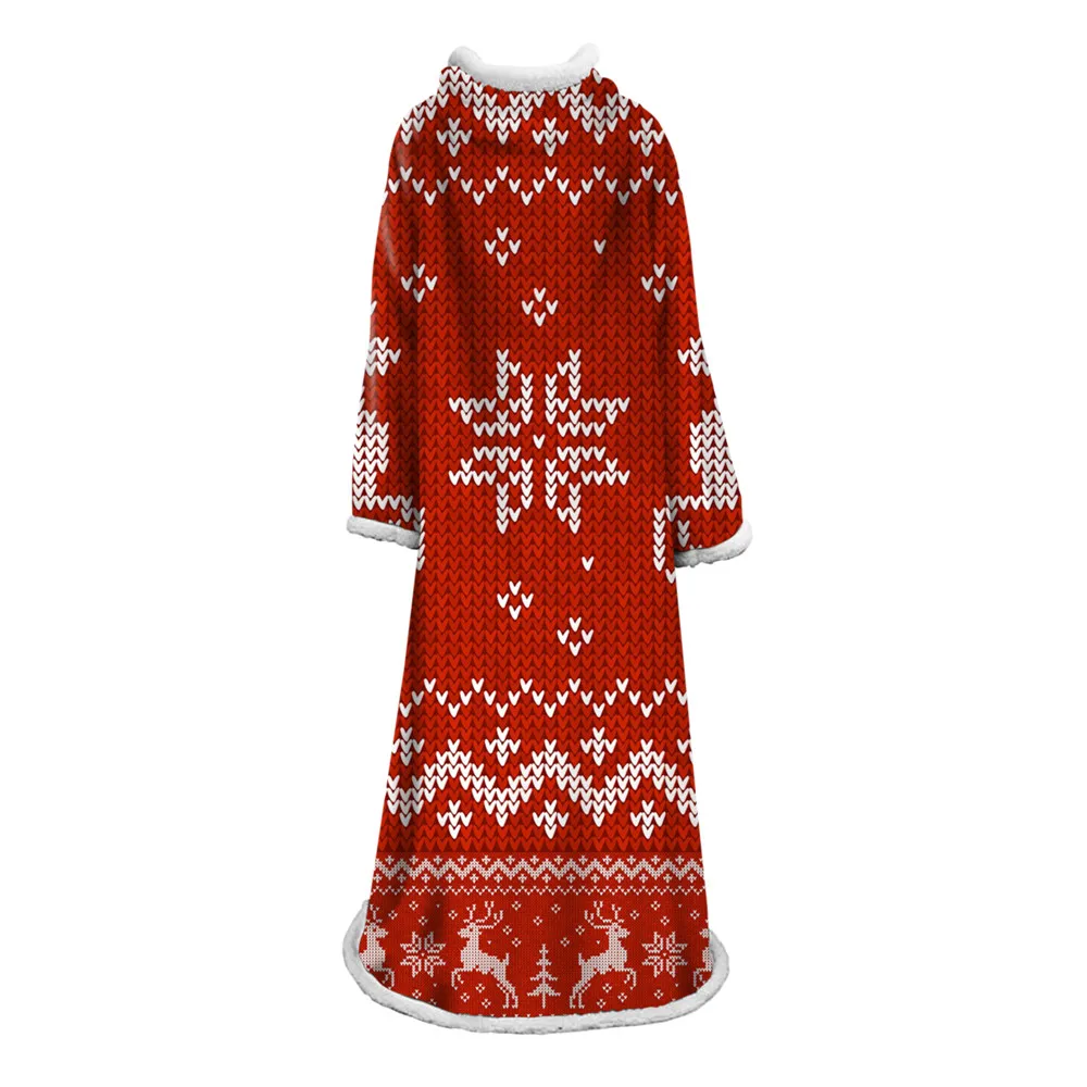 Winter Christmas Tree Decorative Red Happy Elk Sleeve Blanket For Bed Sofa Soft Sleeve Blanket Thick Velvet Travel Throw Blanket
Winter Christmas Tree Decorative Red Happy Elk Sleeve Blanket For Bed Sofa Soft Sleeve Blanket Thick Velvet Travel Throw Blanket