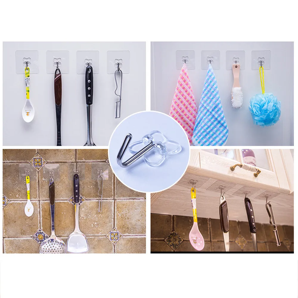 Strong Transparent Suction Cup Sucker Wall Hooks Hanger For Kitchen Bathroom Accessories Hooks Organizer Силнй клейкий кѬк X1
Strong Transparent Suction Cup Sucker Wall Hooks Hanger For Kitchen Bathroom Accessories Hooks Organizer Силнй клейкий кѬк X1