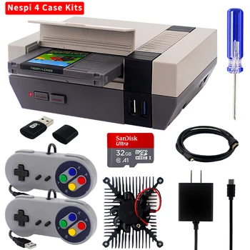 Retroflag Raspberry Pi 4 Nespi 4 Case +32/64/128GB SD Card + Reader +HDMI Cable +Gamepads NESPi4 CASE for Raspberry Pi 4 Model B
Retroflag Raspberry Pi 4 Nespi 4 Case +32/64/128GB SD Card + Reader +HDMI Cable +Gamepads NESPi4 CASE for Raspberry Pi 4 Model B
