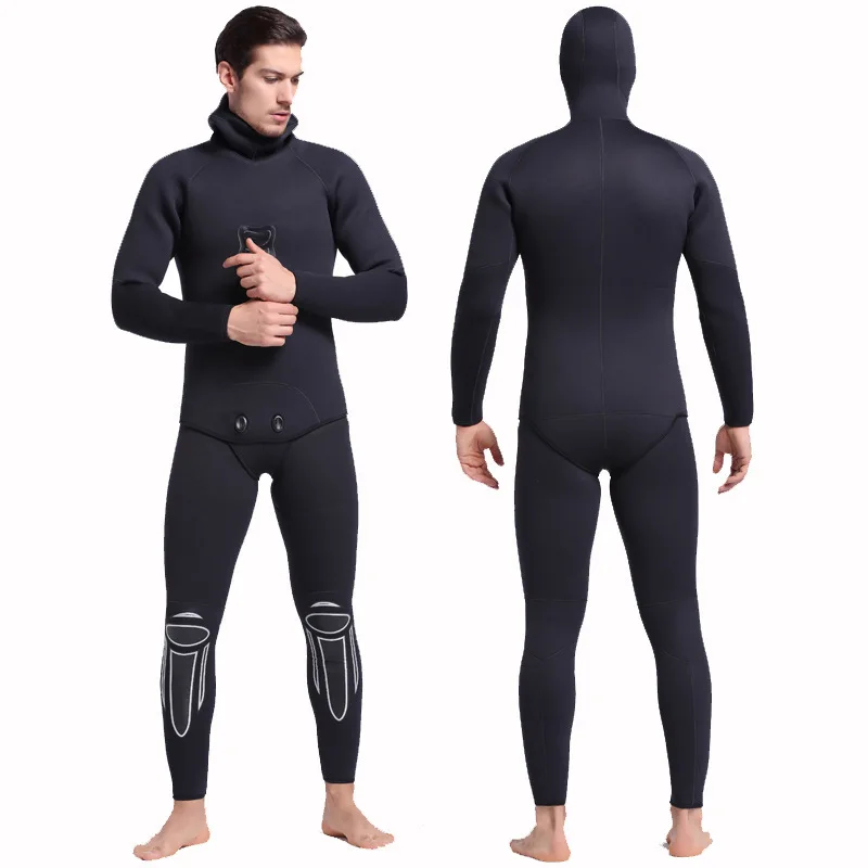 3MM Diving Suit Two-Piece Set Men One-piece Vest Swimming Swimsuit Split Type Tight Warm Face Mask Jellyfish Clothing
3MM Diving Suit Two-Piece Set Men One-piece Vest Swimming Swimsuit Split Type Tight Warm Face Mask Jellyfish Clothing