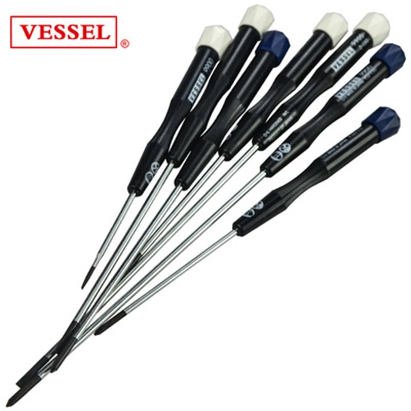 Original Japan Vessel Screwdriver No.9900E Micro screw driver for Repairing Laptop Camera Glasses Ultra Precision Small Screws
Original Japan Vessel Screwdriver No.9900E Micro screw driver for Repairing Laptop Camera Glasses Ultra Precision Small Screws