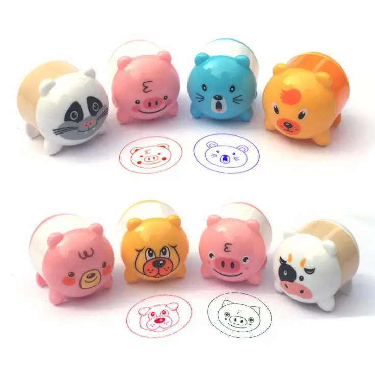 4Pcs/Set Cute Pig Shape Stamps Fun DIY Scrapbook Kids Stamp Cute Cartoon Panda Animals Vegetables Toy Seal Set 
4Pcs/Set Cute Pig Shape Stamps Fun DIY Scrapbook Kids Stamp Cute Cartoon Panda Animals Vegetables Toy Seal Set