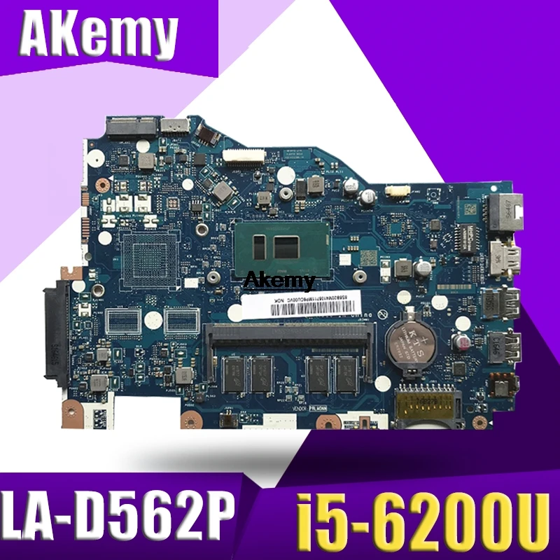 LA-D562P Laotop motherboard for Lenovo Ideapad 110-15ISK original mainboard 4G-RAM I5-6200U
LA-D562P Laotop motherboard for Lenovo Ideapad 110-15ISK original mainboard 4G-RAM I5-6200U