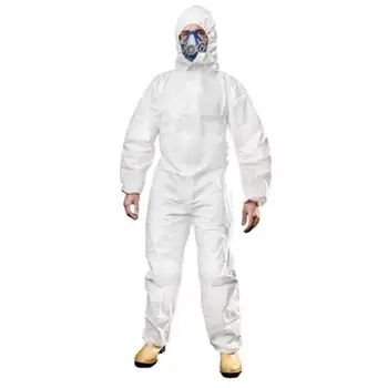 Hooded Coverall health care Protective Clothing Non-woven Overalls Isolation Suit Set Disposable Antistatic Dust
Hooded Coverall health care Protective Clothing Non-woven Overalls Isolation Suit Set Disposable Antistatic Dust