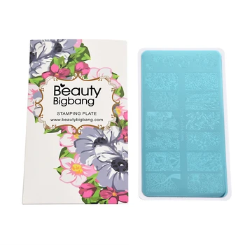 BeautyBigBang XL-011 6*12cm Flower Butterfly Design Rectangle Nail Stamping Plate Summer Series For Manicure
BeautyBigBang XL-011 6*12cm Flower Butterfly Design Rectangle Nail Stamping Plate Summer Series For Manicure