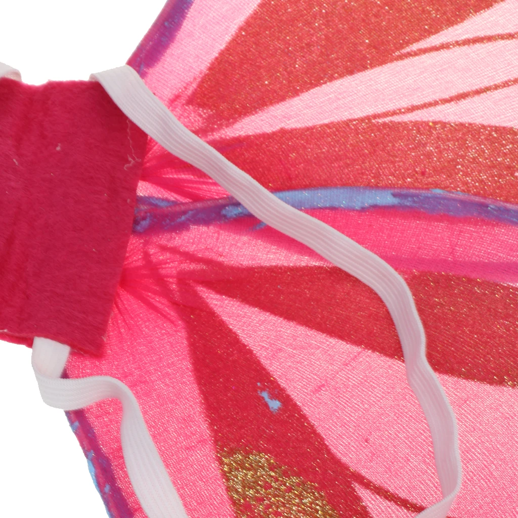 2pcs Lovely Princess Butterfly Fairy Wings Fancy Dress Up Angel Wings Ladies Girls Child Birthday Party Accessories Dance Props 2pcs Lovely Princess Butterfly Fairy Wings Fancy Dress Up Angel Wings Ladies Girls Child Birthday Party Accessories Dance Props