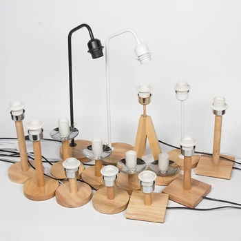 Lamp accessories table lamp base solid wood square round E27 lamp holder DIY with a variety of specifications can be customized 
Lamp accessories table lamp base solid wood square round E27 lamp holder DIY with a variety of specifications can be customized