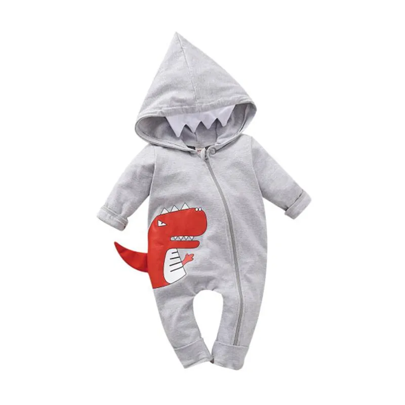 Baby Boy Girl Romper Clothes 2019 Autumn New Infant Hooded Solid Color Dinosaur Siamese Romper For 3-18M
Baby Boy Girl Romper Clothes 2019 Autumn New Infant Hooded Solid Color Dinosaur Siamese Romper For 3-18M