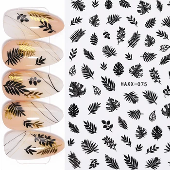 1Pcs Colorful Marple Leaf 3D Stickers For Nails Designs Laser Black White Flower Leaf Series Decorations Sliders
1Pcs Colorful Marple Leaf 3D Stickers For Nails Designs Laser Black White Flower Leaf Series Decorations Sliders