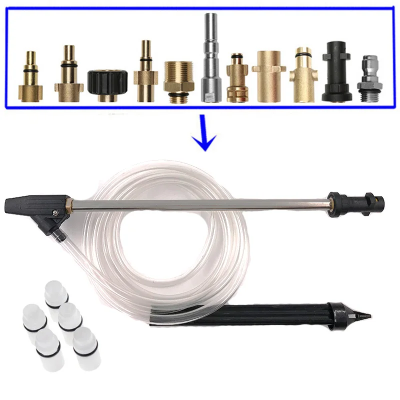 Pressure Washer Sand Wet Blasting Kit Wet Sandblaster For Nilfisk/Lavor with 1/4 Quick Connector&13 Inch Airbrush Metal Rod
Pressure Washer Sand Wet Blasting Kit Wet Sandblaster For Nilfisk/Lavor with 1/4 Quick Connector&13 Inch Airbrush Metal Rod