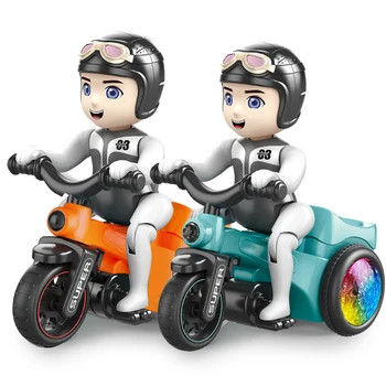 Stunt Tricycle Universal Car Children Mini Electric Toys 360 Degree Rotating Hand-eye Coordination With Sound Light Home Outdoor
Stunt Tricycle Universal Car Children Mini Electric Toys 360 Degree Rotating Hand-eye Coordination With Sound Light Home Outdoor