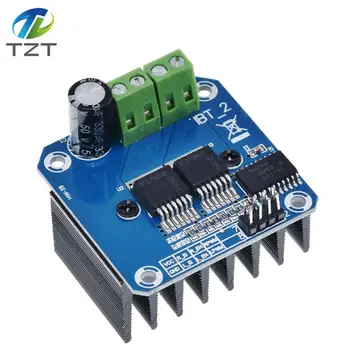 TZT Double BTS7960 43A H-bridge High-power Motor Driver module/ diy smart car Current diagnostic for Arduino
TZT Double BTS7960 43A H-bridge High-power Motor Driver module/ diy smart car Current diagnostic for Arduino