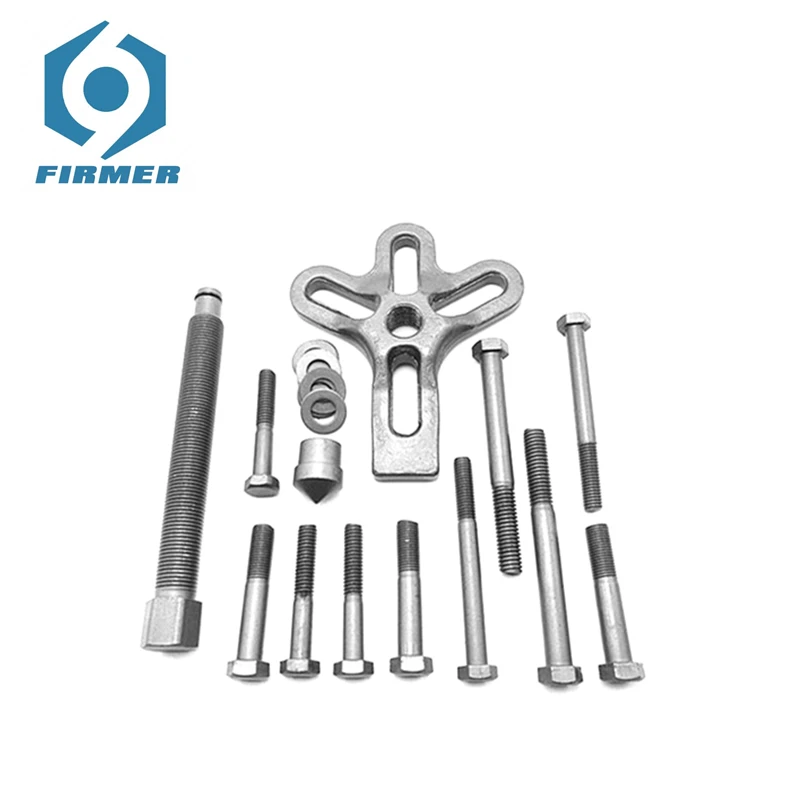 Vehicle Compressor Remover Set 13PCS Car Steering Wheel Puller Tool Kit and Harmonic Balancer Lock Plate Removal Tool Kits
Vehicle Compressor Remover Set 13PCS Car Steering Wheel Puller Tool Kit and Harmonic Balancer Lock Plate Removal Tool Kits